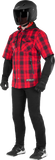 ALPINESTARS MSE Tartan Jacket - Red/Black - Medium 4300424-3136-M