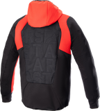ALPINESTARS MSE Hybrid Hooded Jacket - Black/Red - Medium 4201824-1463-M