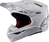 ALPINESTARS Supertech M10 Helmet - Solid - MIPS? - Gloss White - Medium 8300323-2180-M
