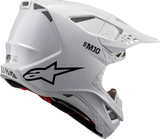ALPINESTARS Supertech M10 Helmet - Solid - MIPS? - Gloss White - XS 8300323-2180-XS