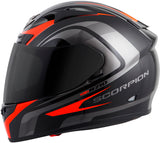 Exo R710 Full Face Helmet Focus Red Xl