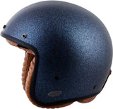 Bellfast Open Face Helmet Metallic Blue 2x