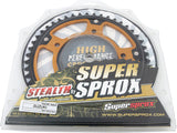 Rear Stealth Sprocket Alu/Stl 47t 520 Gld Hay/Suz/Tri