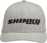 Shinko Flexfit Hat Grey   Lg/Xl