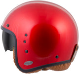 Bellfast Open Face Helmet Candy Red Xs