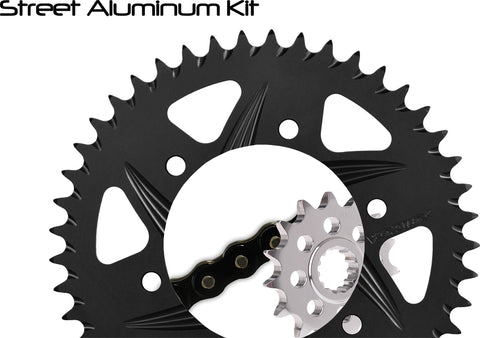 Sprocket/Chain Kit Stl/Alu 15/40t Blk Rx3 520 104l Blk