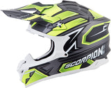 Vx 35 Off Road Helmet Finnex Silver/Neon Lg