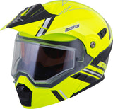 Exo At950 Cold Weather Helmet Teton Hi Vis Xl (Dual Pane)