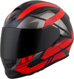 Exo T510 Full Face Helmet Fury Black/Red Xl