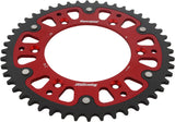 Rear Stealth Sprocket Alu/Stl 48t 520 Red Hon