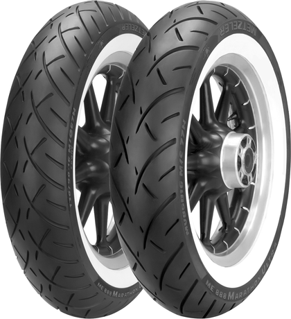 METZELER Tire - ME 888 -  Wide Whitewall - MH90-21 2408500