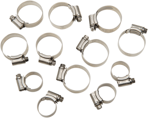 SAMCO SPORT Radiator Clamp Kit - 2016-2020 Kawasaki ZX10 OEM Design CKKAW79