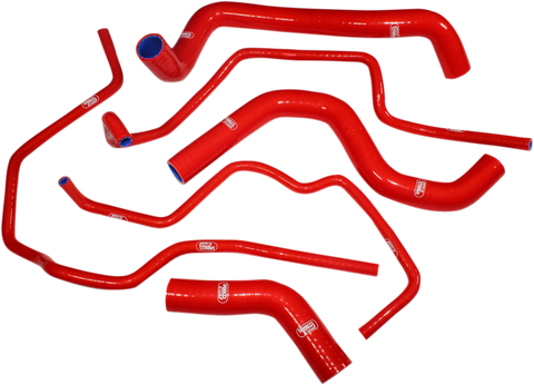 SAMCO SPORT Radiator Hose Kit - Red - Triumph TRI-14RED