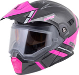 Exo At950 Cold Weather Helmet Teton Pink Lg (Dual Pane)