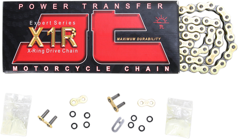 JT CHAINS 520 X1R - Heavy Duty X-Ring Sealed Drive Chain - GB - 116 Links JTC520X1RGB116D