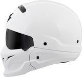 Covert Open Face Helmet Gloss White Xl