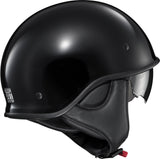 Exo C90 Open Face Helmet Gloss Black Xl