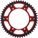 Rear Stealth Sprocket Alu/Stl 49t 520 Red Gas/She