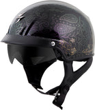 Exo C110 Open Face Helmet Azalea Black/Gold Xs