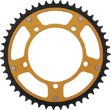 Rear Stealth Sprocket Alu/Stl 47t 520 Gld Hay/Suz/Tri