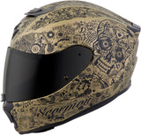 Exo R420 Full Face Helmet Shake Gold Sm
