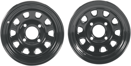 ITP Delta Steel Wheel - Front/Rear - Black - 12x7 - 4/110 - 5+2 1225553014