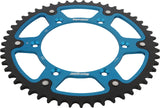 Rear Stealth Sprocket Alu/Stl 51t 520 Blu Yam