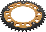 Rear Stealth Sprocket Alu/Stl 42t 520 Gld Hay/Suz/Tri