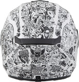 Exo R420 Full Face Helmet Shake White 3x