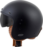 Bellfast Open Face Helmet Matte Black 2x