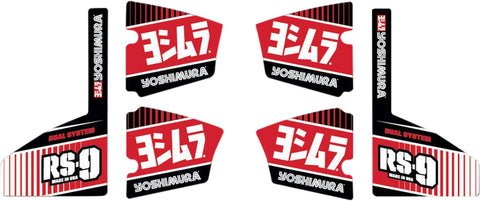 Rs 9 Muffler Decal Set 6/Pcs