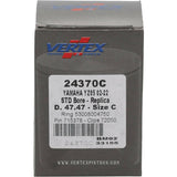 Piston Kit Cast 47.46/Std Yam