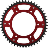 Rear Stealth Sprocket Alu/Stl 49t 520 Red Beta