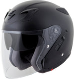 Exo Ct220 Open Face Helmet Matte Black Sm