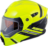 Exo At950 Cold Weather Helmet Teton Hi Vis Md (Dual Pane)