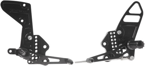 VORTEX Rearset - Black - GSXR1 RS510K
