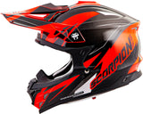 Vx 35 Off Road Helmet Krush Neon Orange 2x