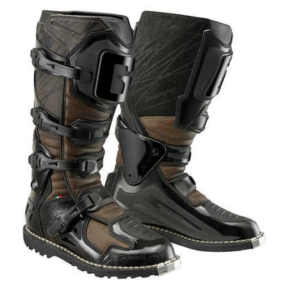 Fastback Endurance Enduro Boots Black/Brown Sz 08