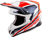 Vx R70 Off Road Helmet Ascend Neon Red/Blue Md