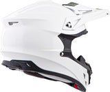 Vx 35 Off Road Helmet Gloss White Lg