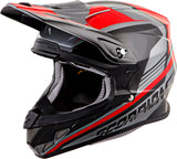 Vx R70 Off Road Helmet Ascend Silver/Red Md