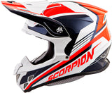 Vx R70 Off Road Helmet Ascend Neon Red/Blue Sm