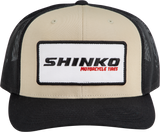 Shinko Snapback Hat Black/Natural