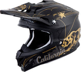 Vx 35 Off Road Helmet Golden State Black Lg