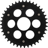 Rear Stealth Sprocket Alu/Stl 40t 530 Blk Duc
