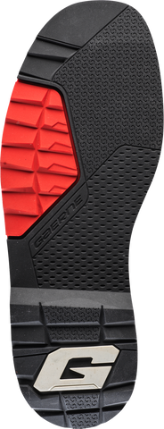 Sg 22 Boot Sole Pair Black/Red Sz 13