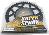 Rear Sprocket Aluminum 52t 520 Blk Kaw/Suz