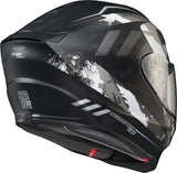Exo R420 Full Face Helmet Distiller Matte Blk/Sil 2x