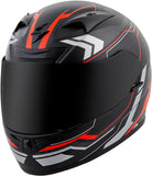 Exo R710 Full Face Helmet Transect Red Sm