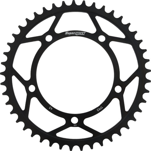 Rear Sprocket Steel 45t 520 Blk Hay/Suz/Tri